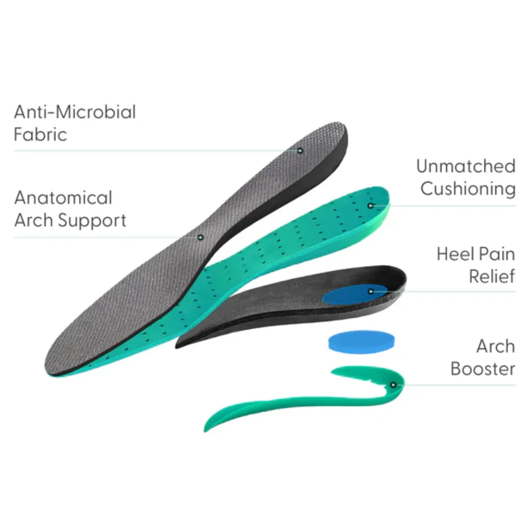 Anti Odor Daily Walks Anti   Blister Orthofeet -  Dakota - Olive