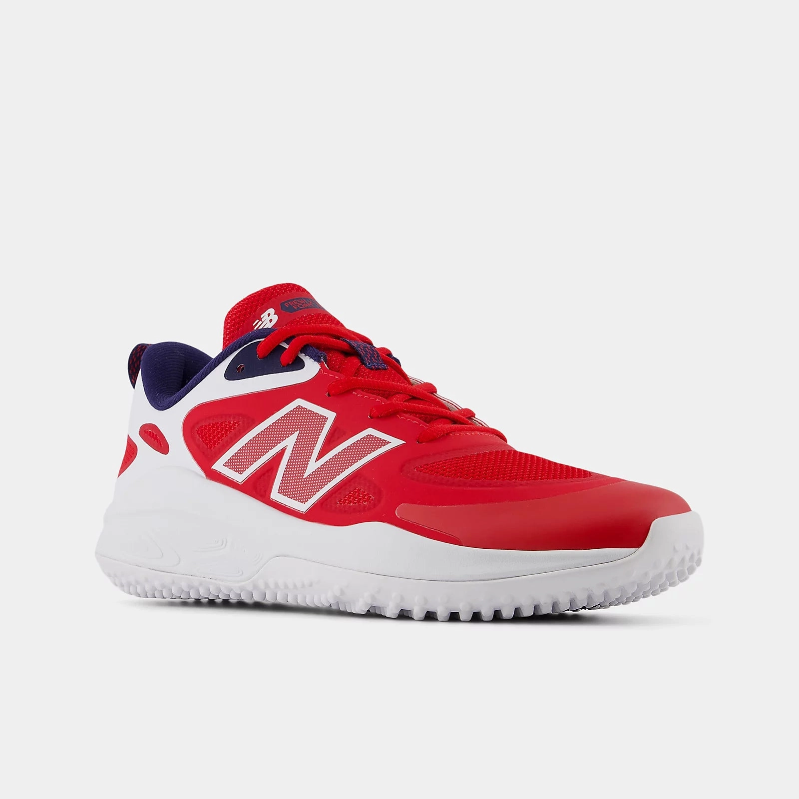 wellness New Balance Women's Fresh Foam x Velo v4 Turf-Trainer Softball Shoes - Red/White/Navy STVELOU4