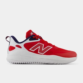 vegan running option spandex running wear New Balance Women's Fresh Foam x Velo v4 Turf-Trainer Softball Shoes - Red/White/Navy STVELOU4