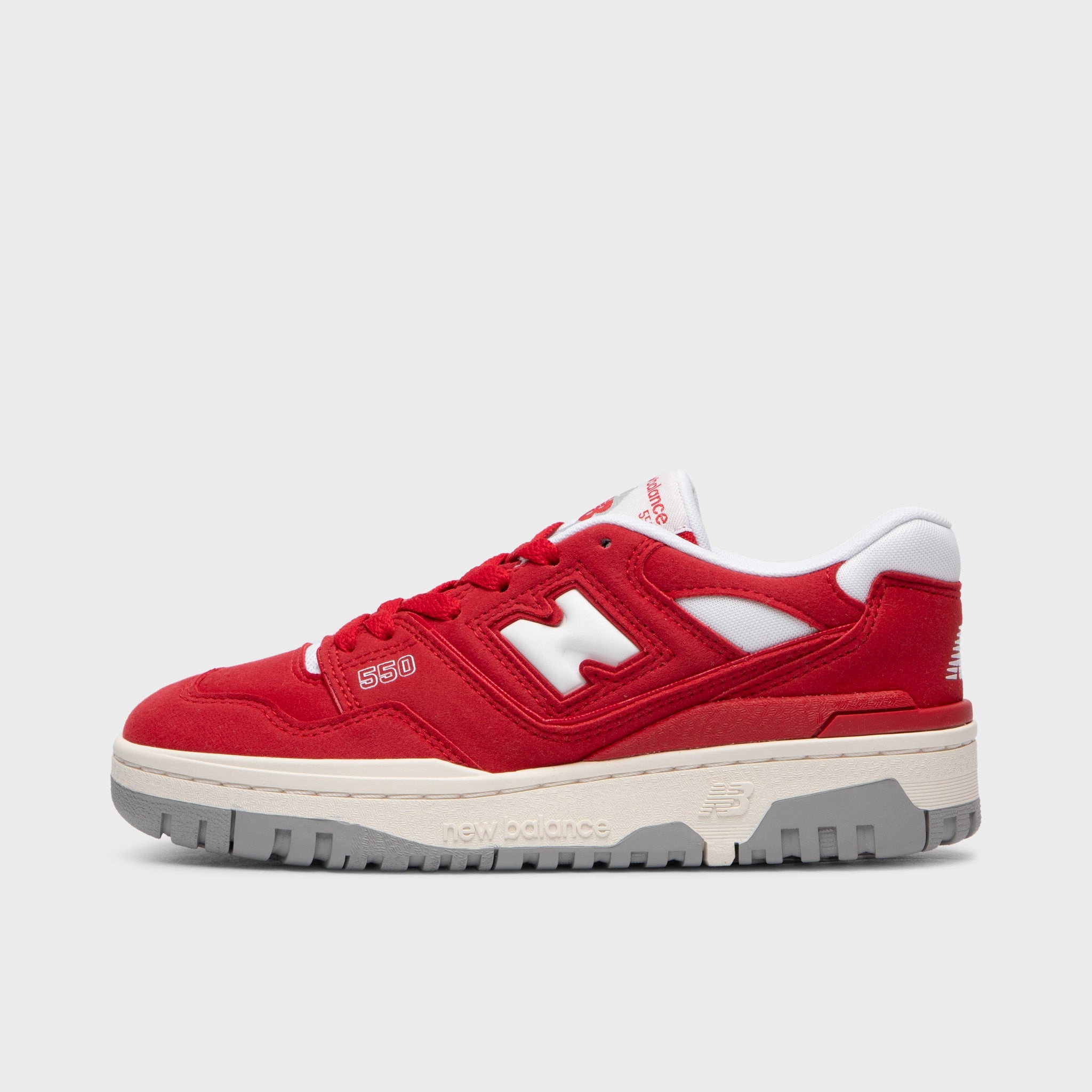 running in charity runs shoes Rainy - day running New Balance Juniors' 550 Team Red / White