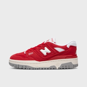 running in charity runs shoes Rainy - day running New Balance Juniors' 550 Team Red / White