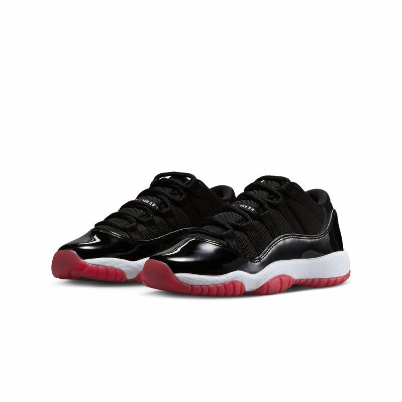 Jordan 11 Retro Low (Grade School) Pressure Mapped Outsole Cushioned Upper