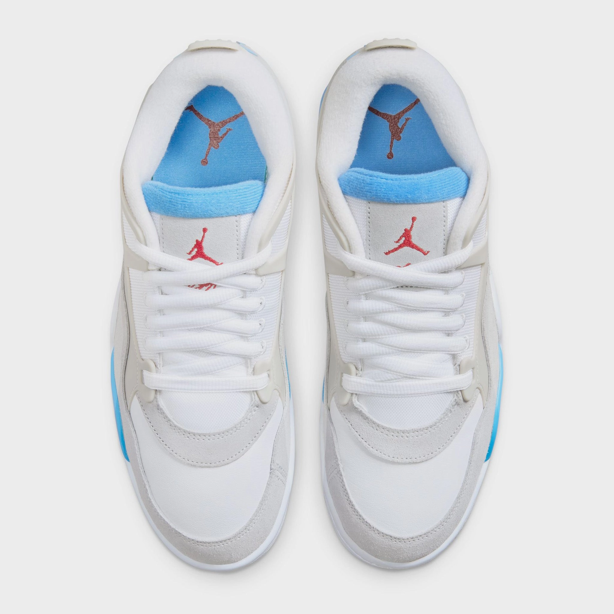 Jordan 4 RM White / Neutral Grey Stability Bounce Comfortable Footwear