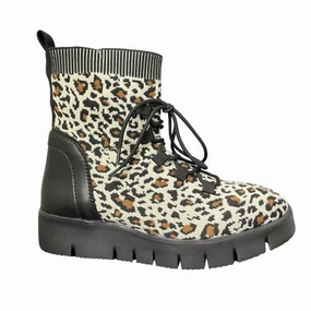Winter Scene Women's Fx Venus Boots In Nude Leopard