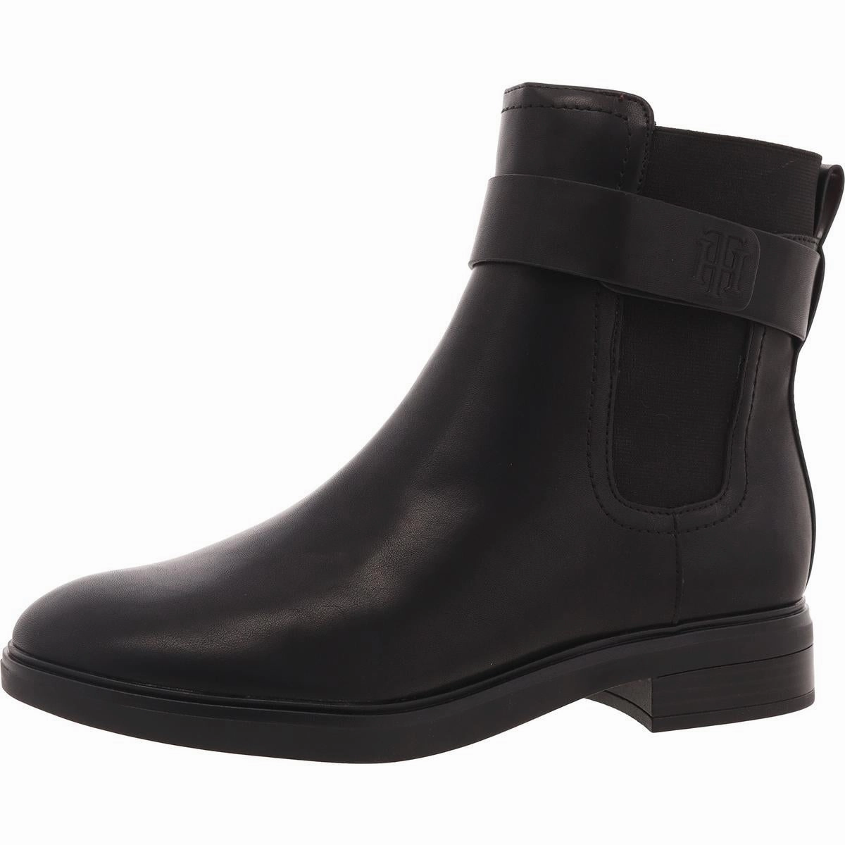 Womens Zipper Faux Leather Chelsea Boots Light support Office Worker