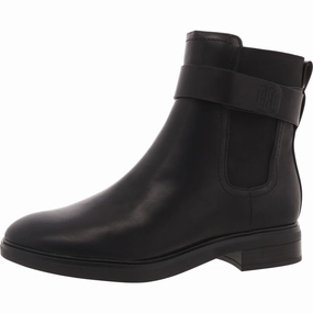 Womens Zipper Faux Leather Chelsea Boots Light support Office Worker