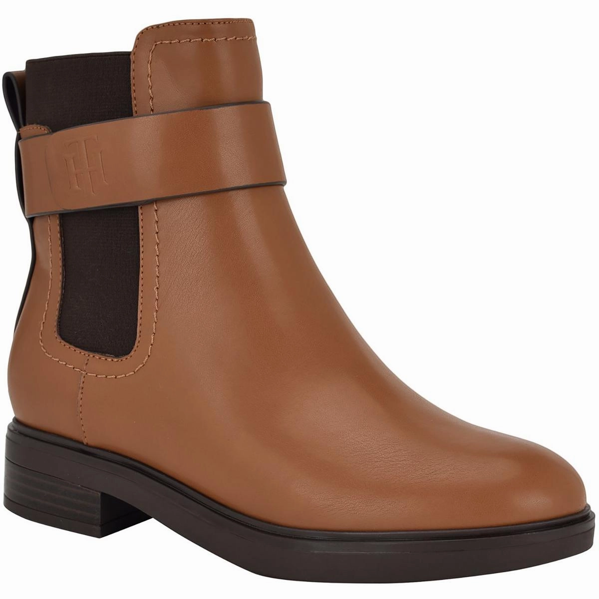 Womens Zipper Faux Leather Chelsea Boots Durable Shell Stylish Explorer Low Profile All Day Wear