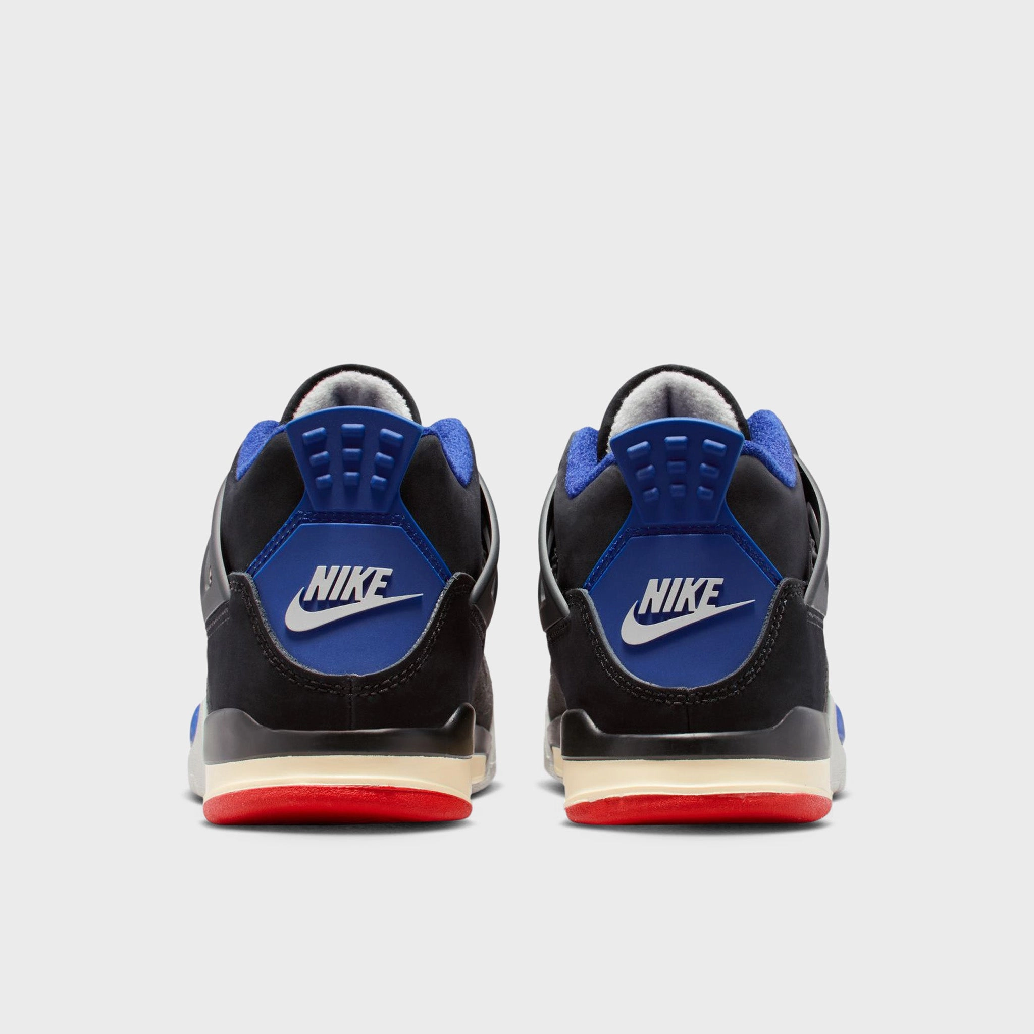 High Performance Flex Jordan 4 Retro PS Black / Fire Red - Deep Royal Blue