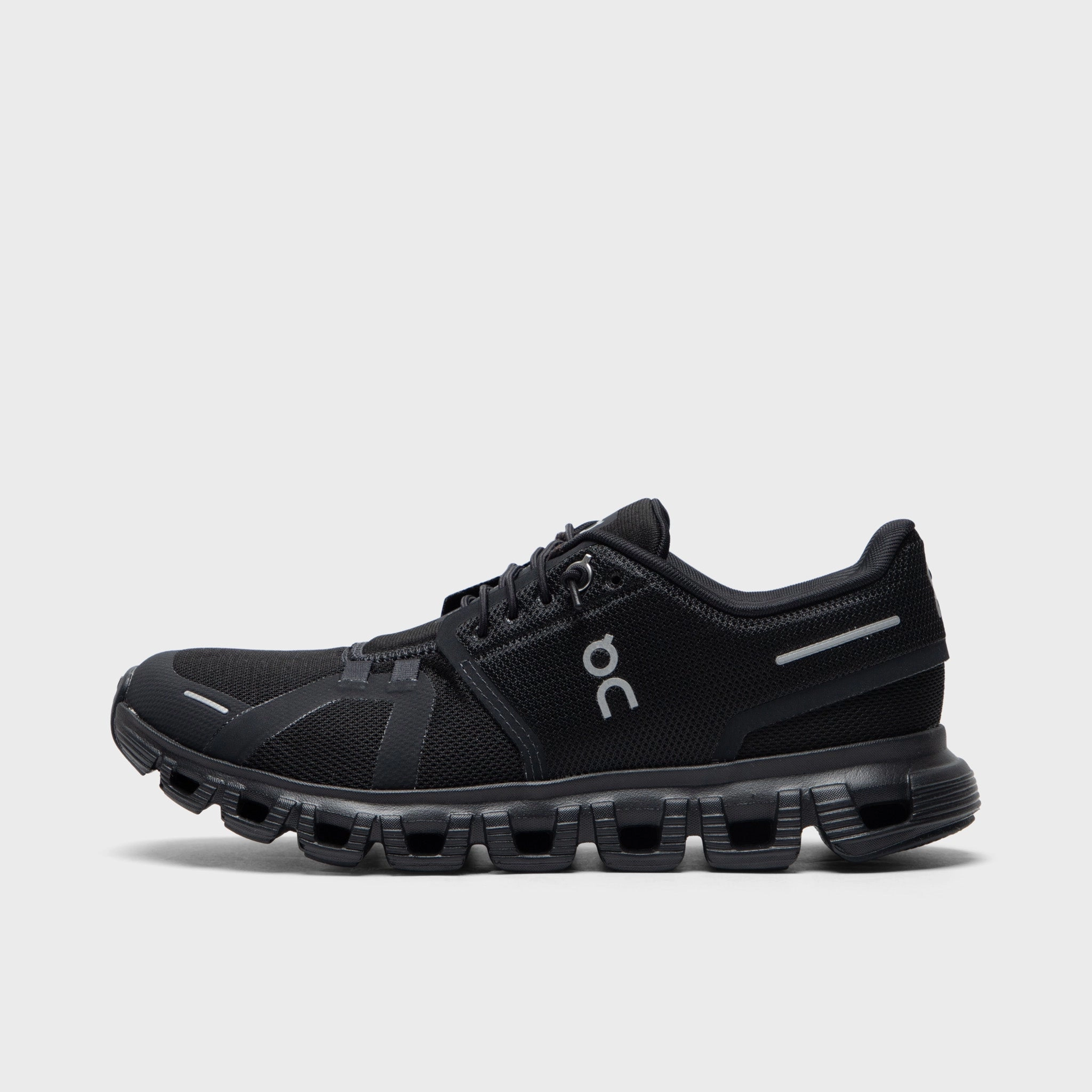 On Women's Cloud 6 Black / Black premium - quality Lightweight Mesh Shoes
