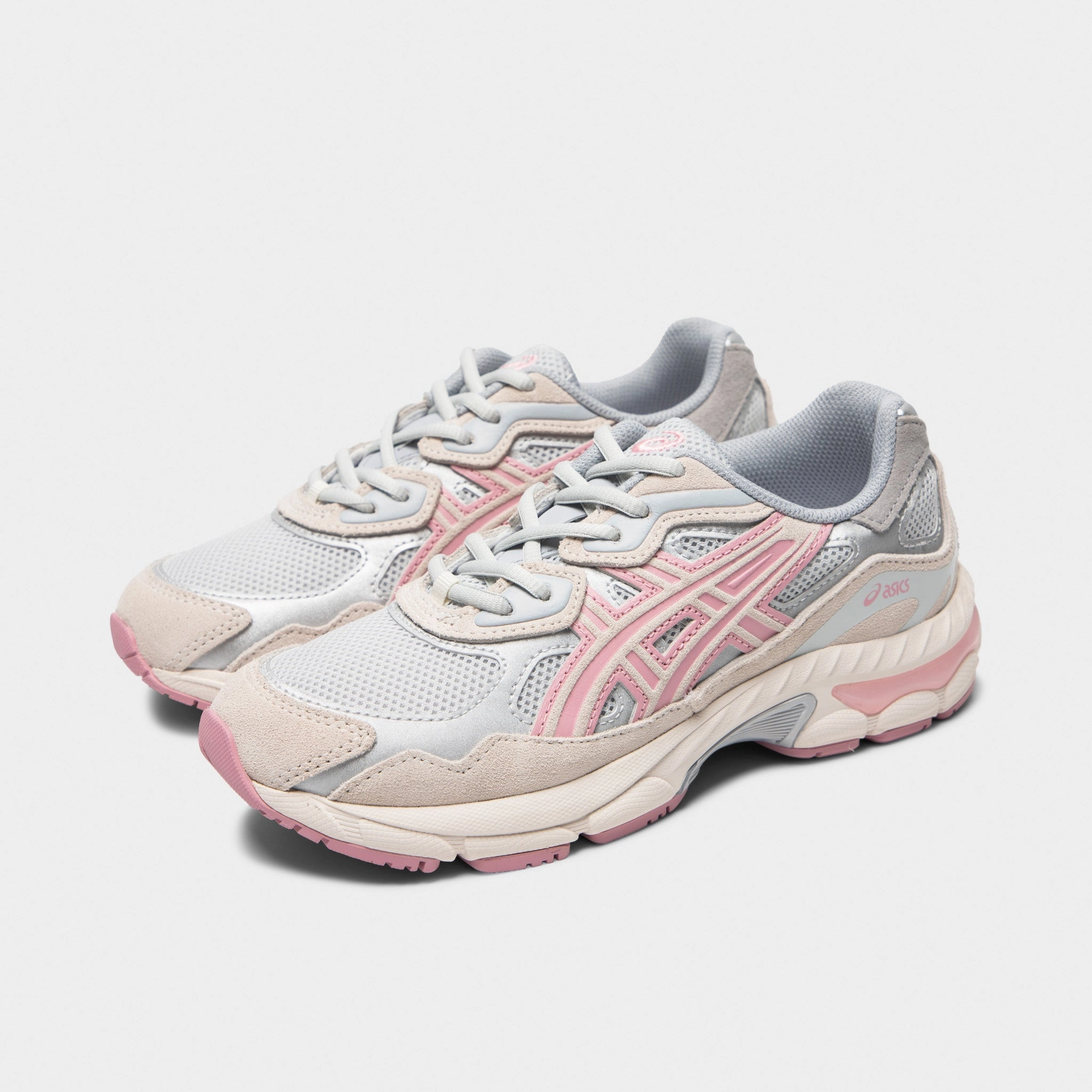 ASICS Gel-NYC GS Glacier Grey / Coneflower Weekend Fit SmoothSurface