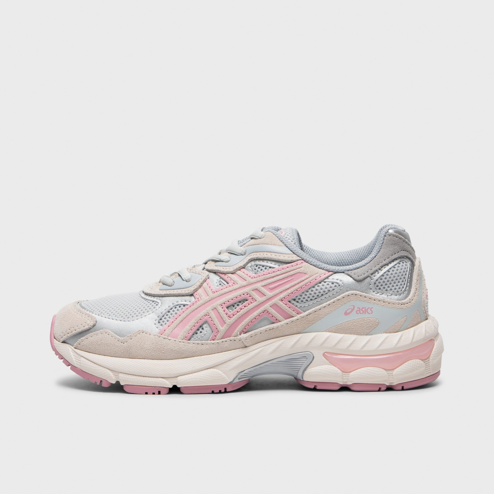 ASICS Gel-NYC GS Glacier Grey / Coneflower Ventilated Holes