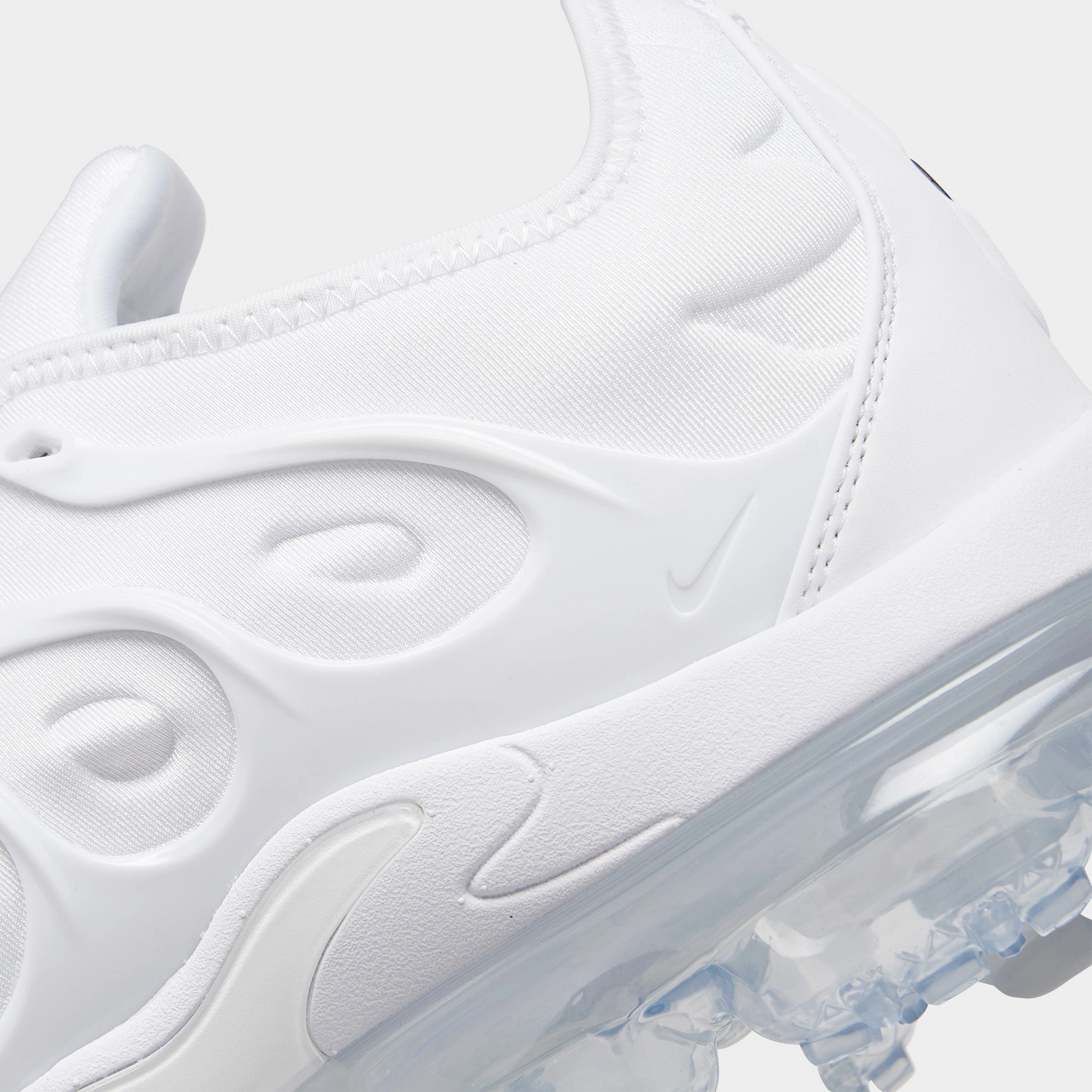 Nike Air VaporMax Plus White / Pure Platinum Square Toe Design