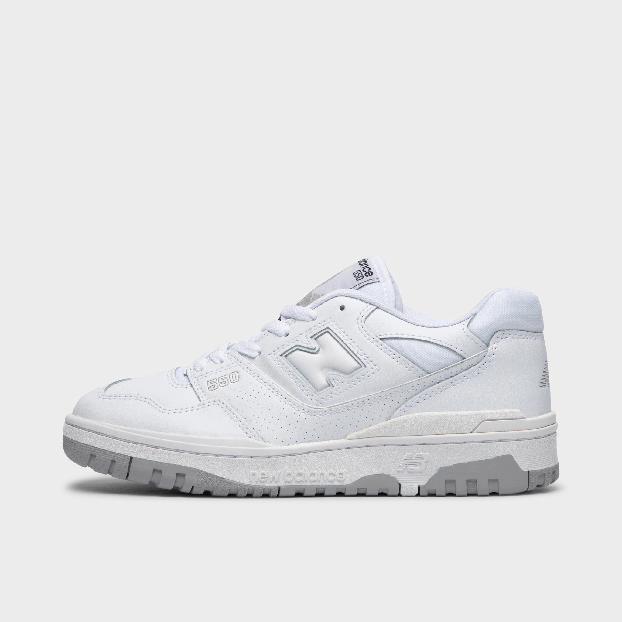 New Balance BB550PB1 White / White Zero Break In Comfort