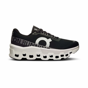 On | Women's Cloudmonster 2 Running Shoes - Black/Frost promote healthy running