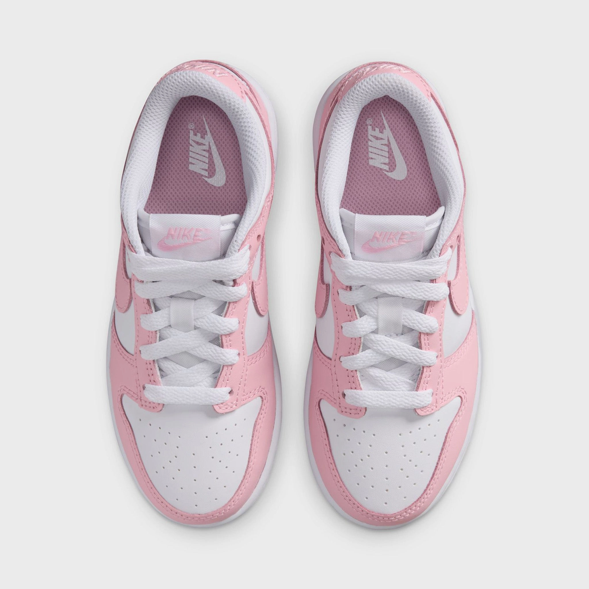 Easy On And Off Nike Dunk Low PS White / Medium Soft Pink - White