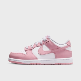 Nike Dunk Low PS White / Medium Soft Pink - White Game-Ready Design
