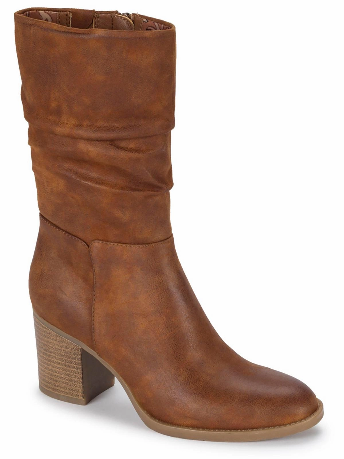 Stable Support Cold Weather Commuter Raz  Womens Faux Suede Dressy Ankle Boots