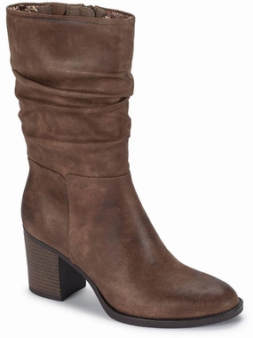 Fur Trim Comfort Ankle Support Raz  Womens Faux Suede Dressy Ankle Boots