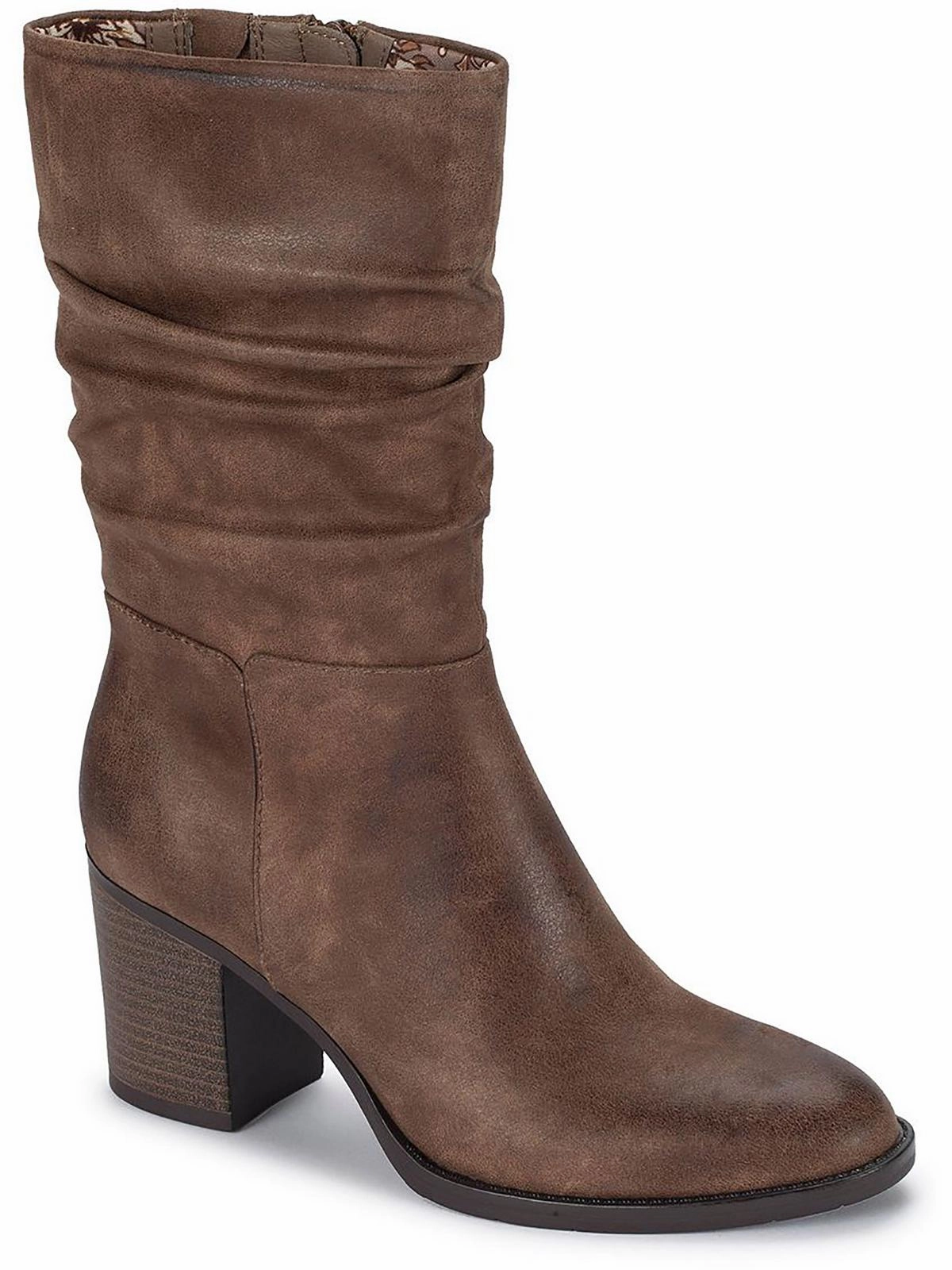 Raz  Womens Faux Suede Dressy Ankle Boots Casual Footwear