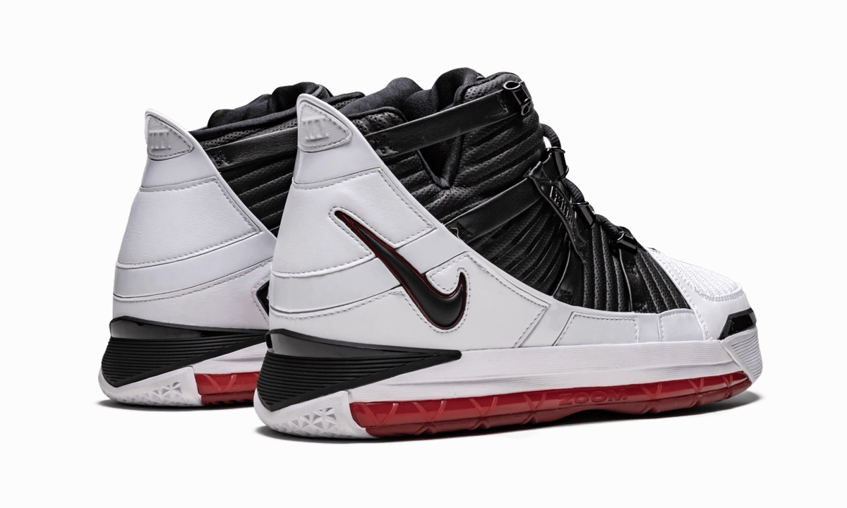Zoom Lebron III QS "Home Release" Flexible Arch Plate Lockdown Fit System