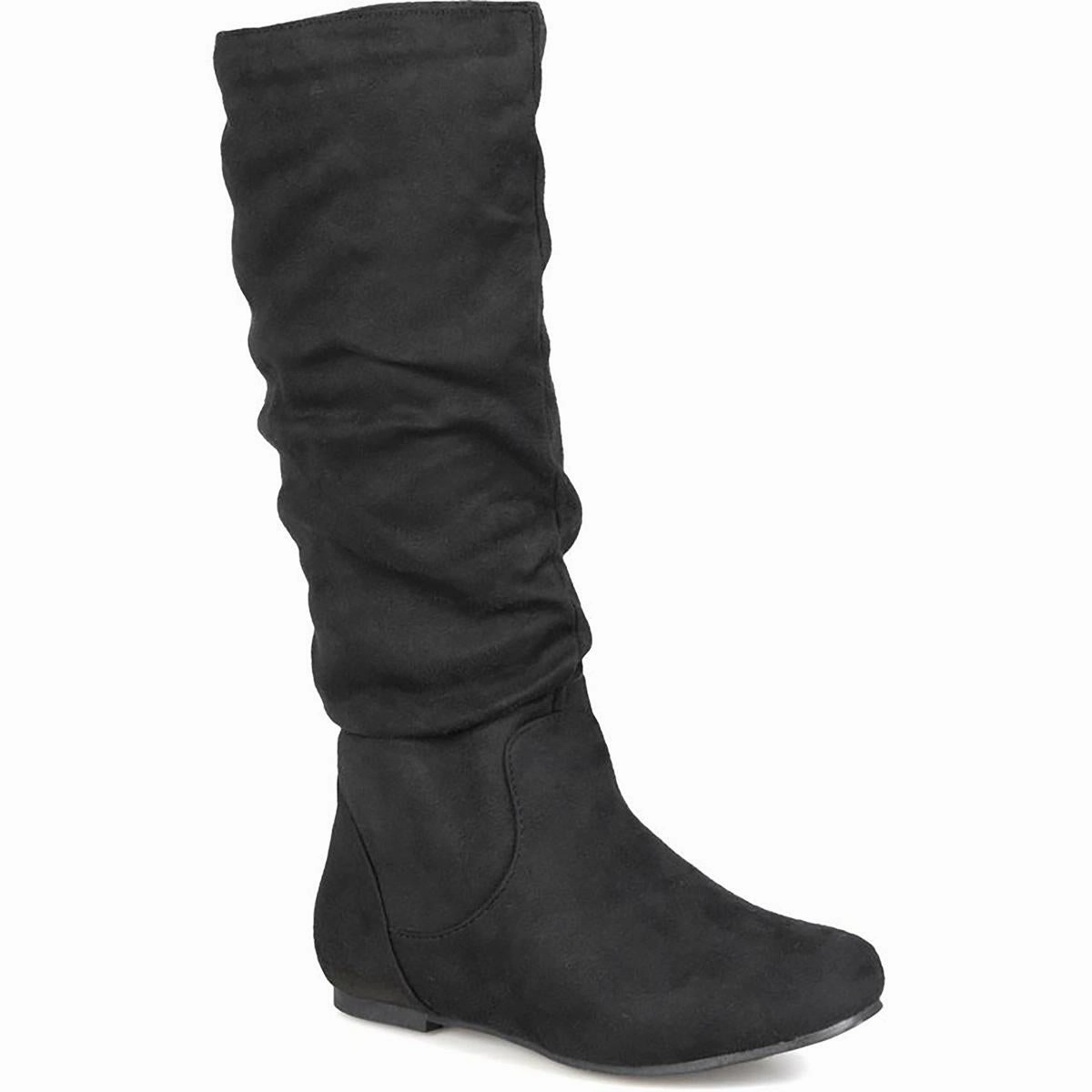 Protective Design Stable Support River Crossing Rebecca Womens Slouchy Faux Suede Knee-High Boots