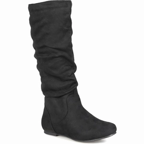 Protective Design Stable Support River Crossing Rebecca Womens Slouchy Faux Suede Knee-High Boots