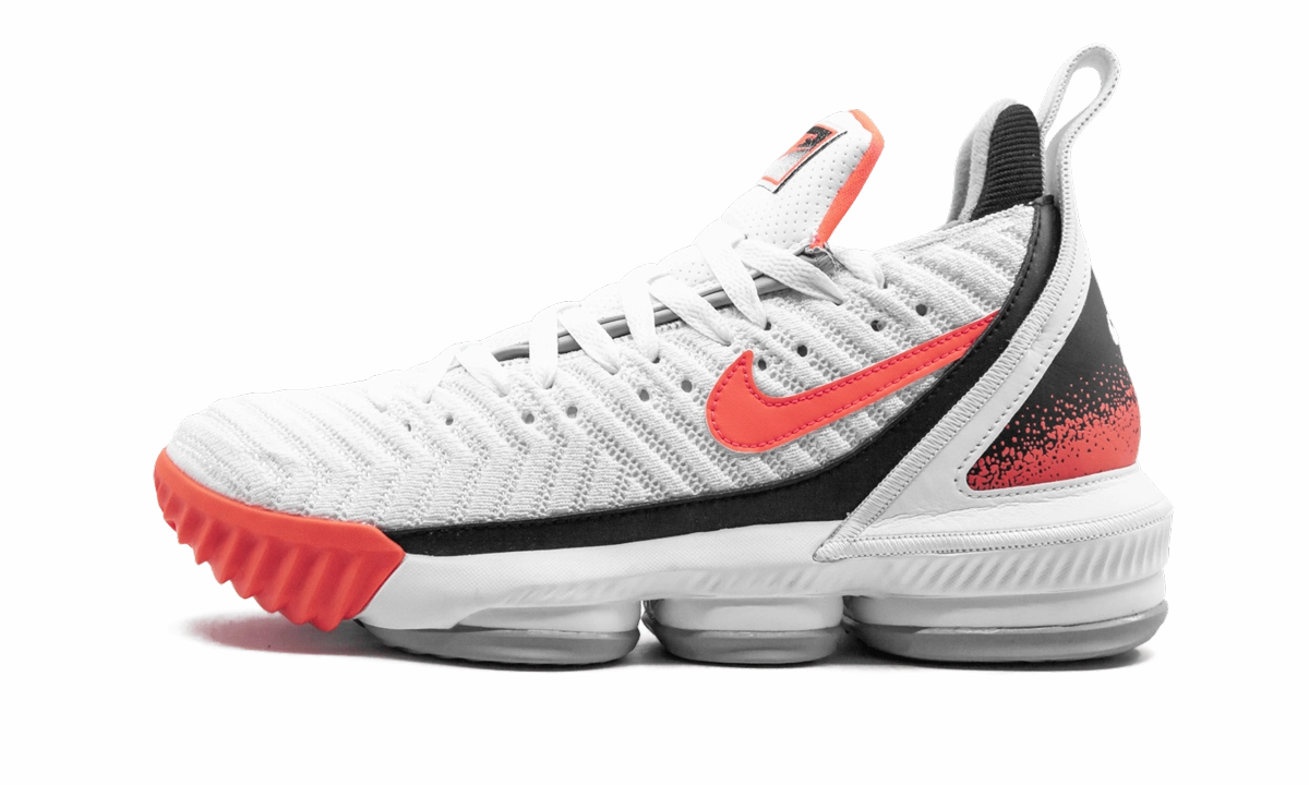 Indoor Traction Long-Lasting Fit LeBron 16 "Hot Lava"