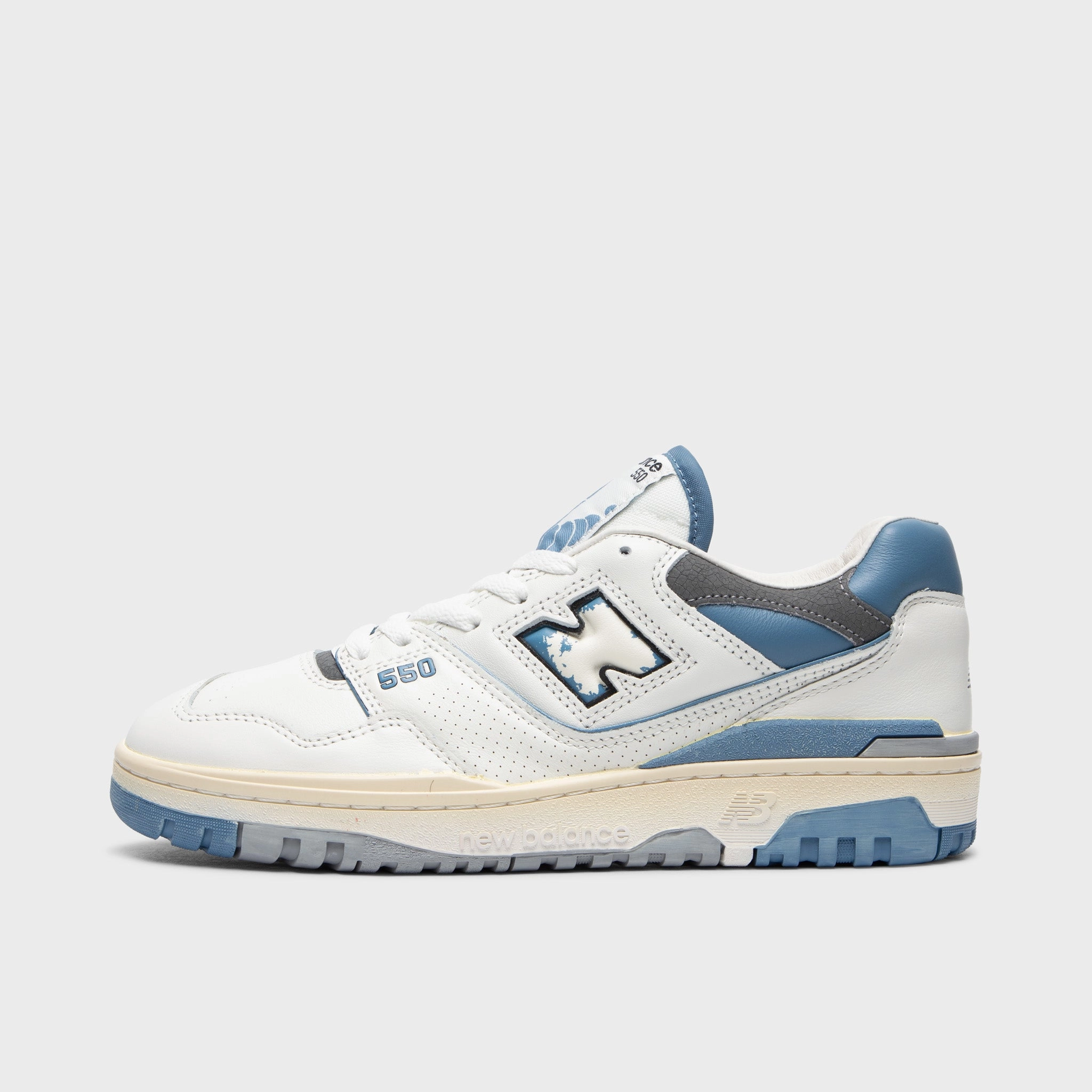 Biomechanical Support Plate New Balance BB550VTE White / Blue - Grey