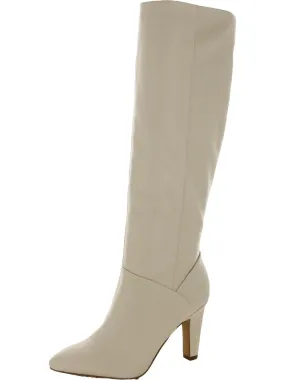 Koko Womens Zipper Pointed Toe Knee-High Boots Insulated Night Travel Durable Shell Active Nomad