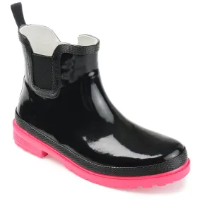 Journee Collection Women's Tekoa Rain Boot All-Purpose Style Transitional Style