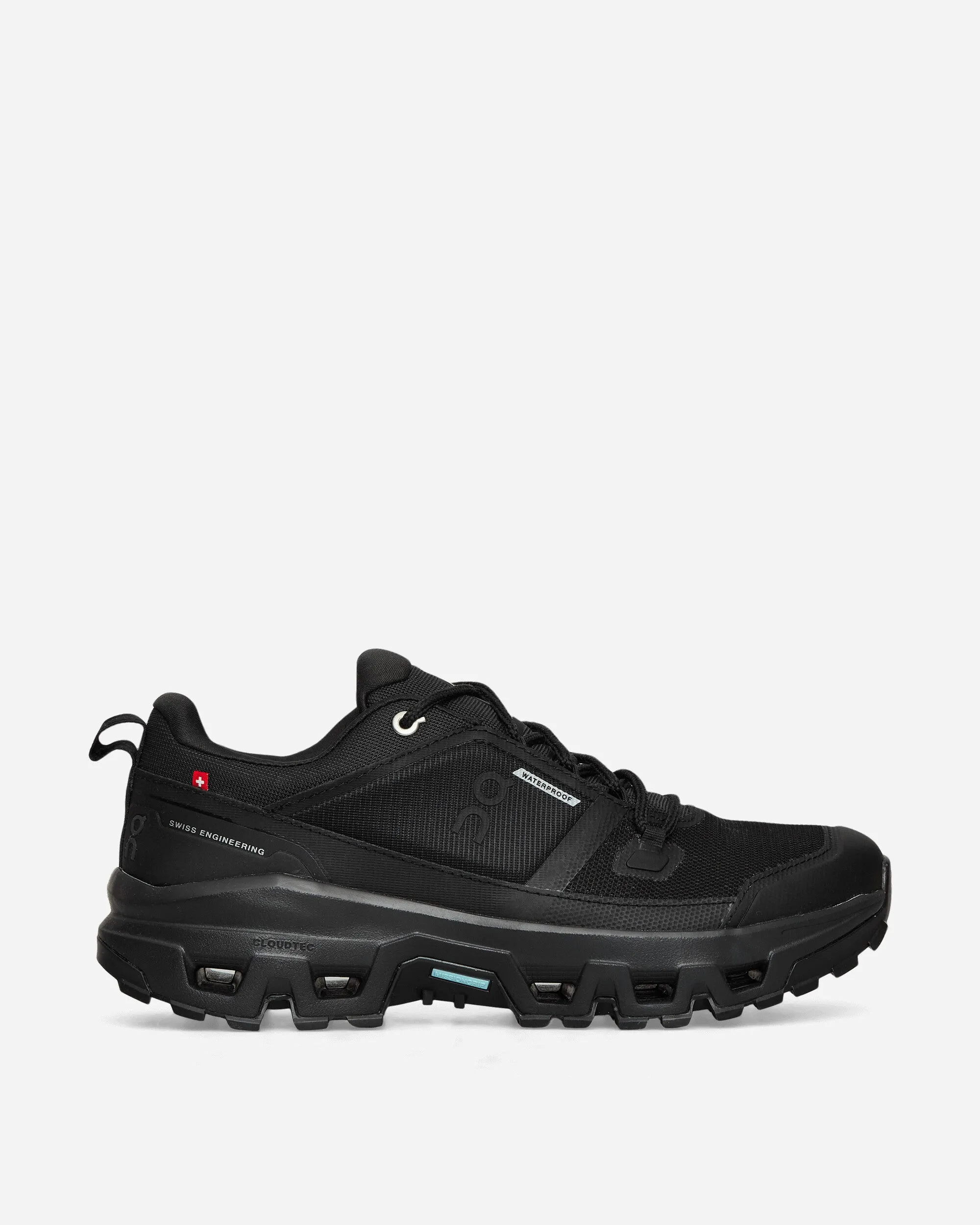 Flex Zone Design Men's Cloudrock Low WP Sneakers Black