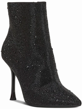 Mid Length Rakima Womens Embellished Pointed Toe Booties