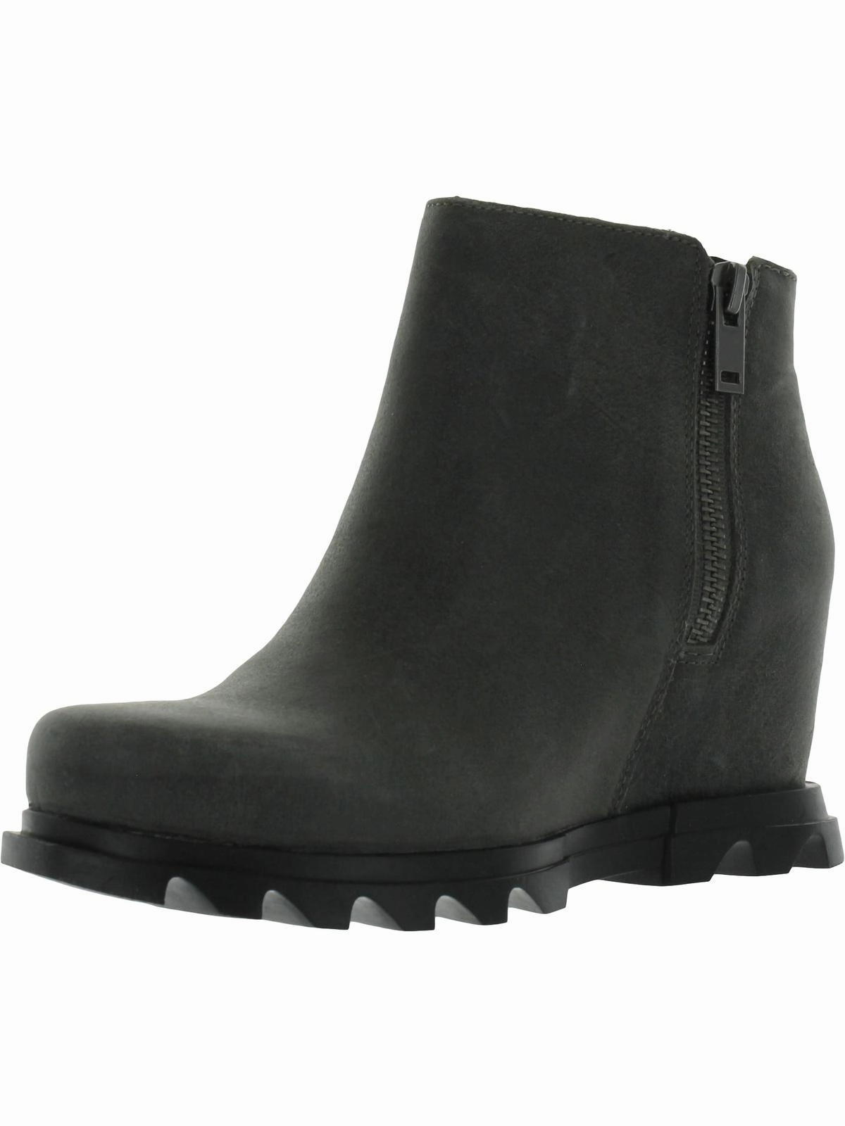 Joan Of Arctic Wedge III Zip Womens Covered Wedge Zipper Winter & Snow Boots Anti Odor Cold Weather Commuter