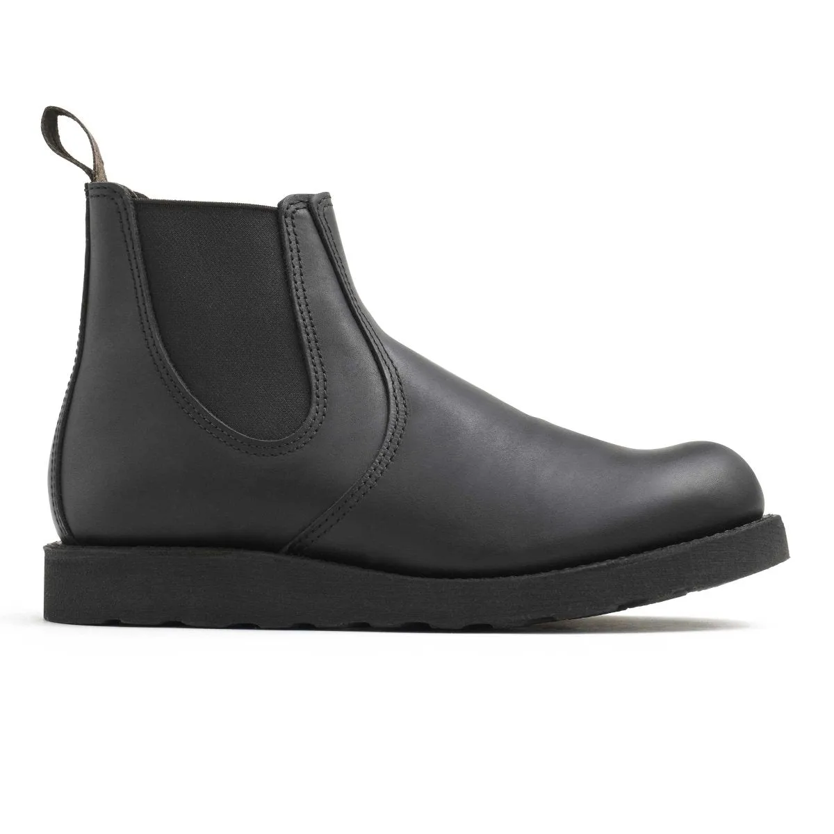 Red Wing Men's Classic Chelsea 3194 Black Tight Fit Low Profile Comfort Seeker