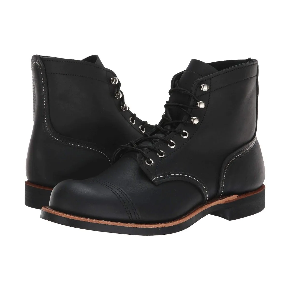 Red Wing Men's Iron Ranger 8084 Black Insulated Weekend Camping