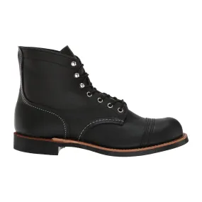 Cushioned Step Work Commute Cold Proof Red Wing Men's Iron Ranger 8084 Black