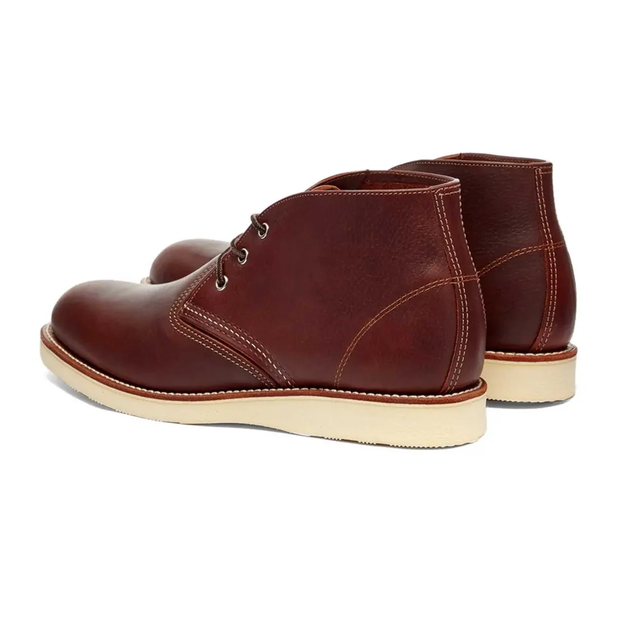 CushionedSole Ready Use Red Wing Men's Work Chukka 3141 Briar Slick