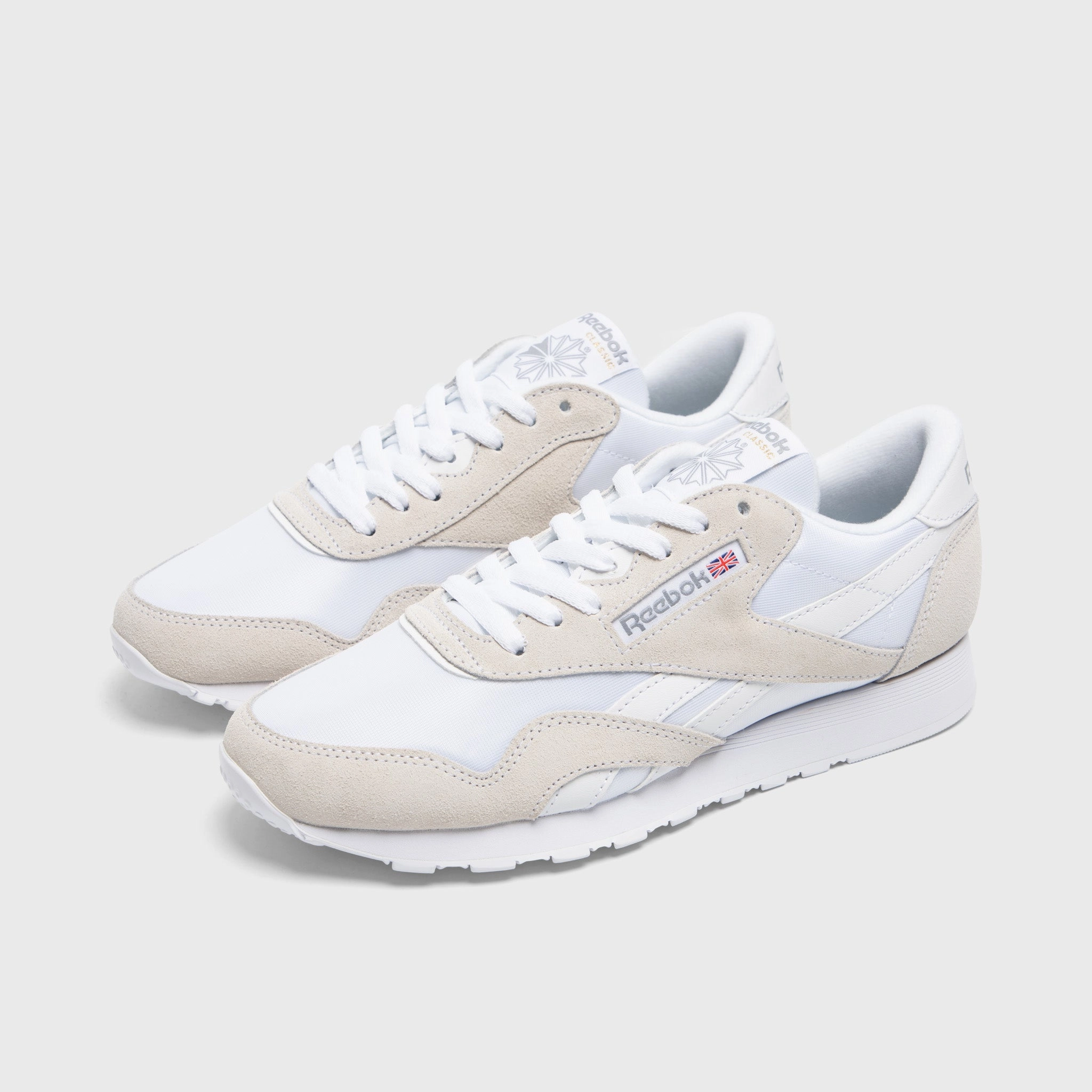 Anti Fatigue Reebok Classic Nylon White / Grey