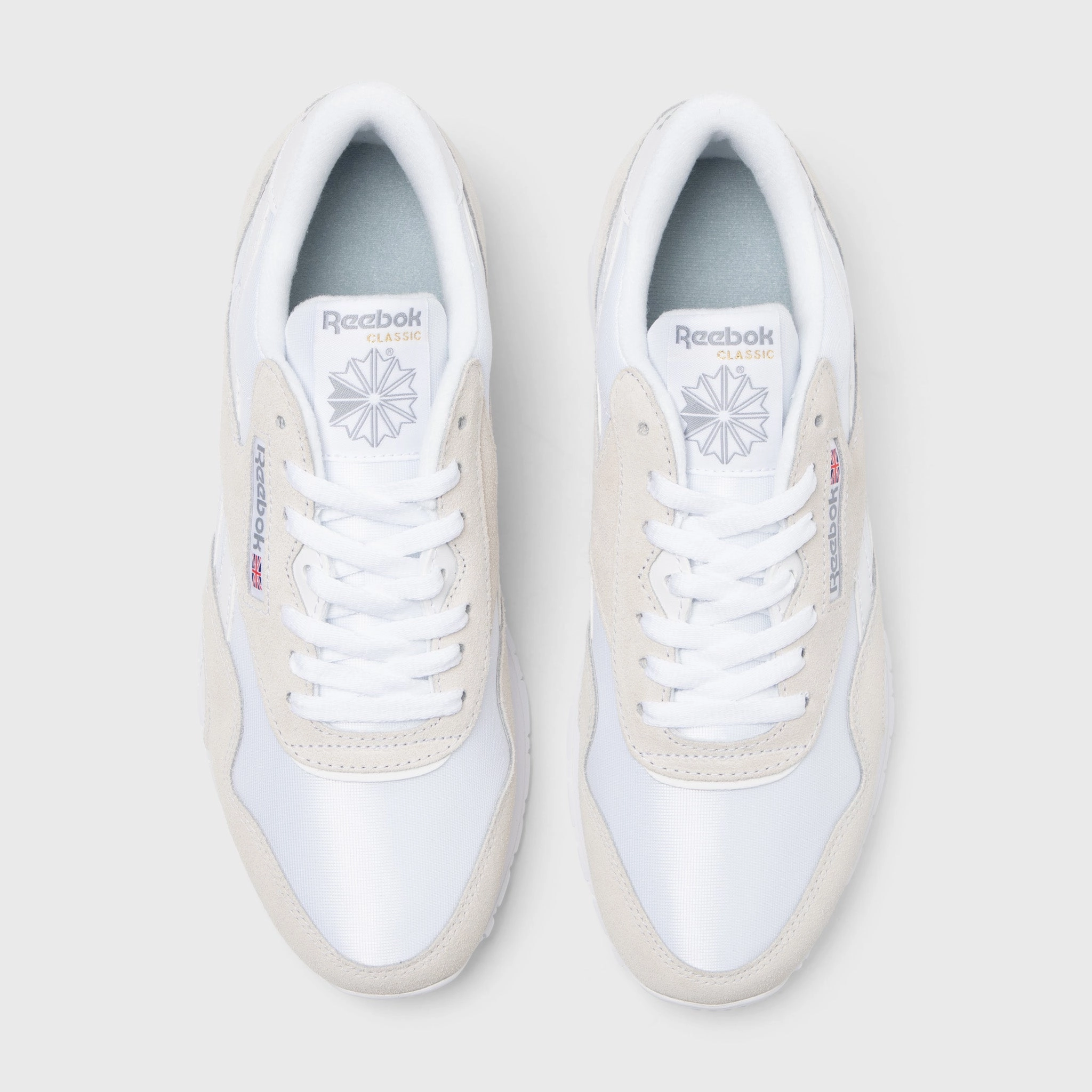 Cliff Jog Reebok Classic Nylon White / Grey