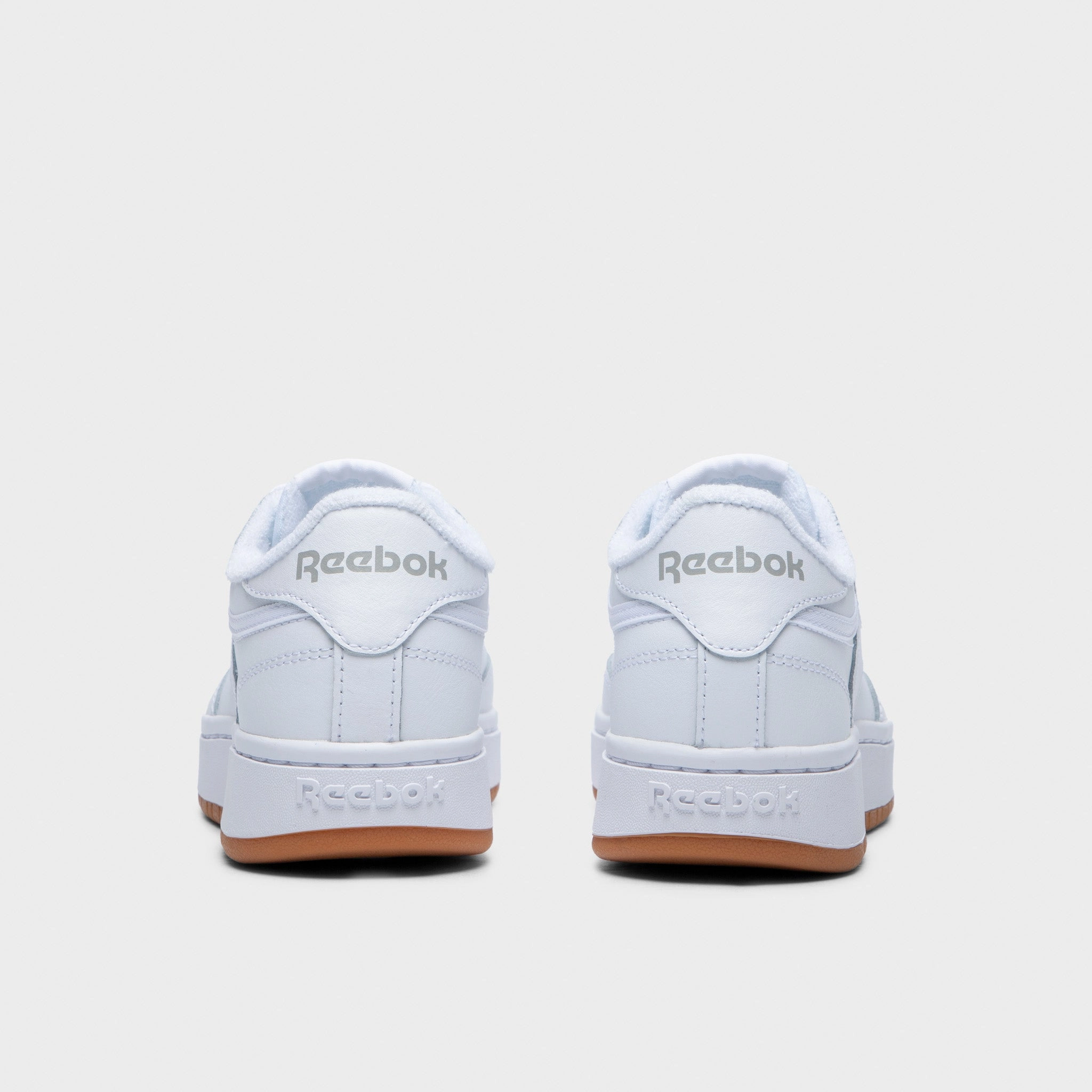 Reebok Womens' Club C Double White / Gum Stylish Outdoor Style