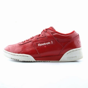 running in a snow - covered area shoes REEBOK WORKOUT LO CLEAN X