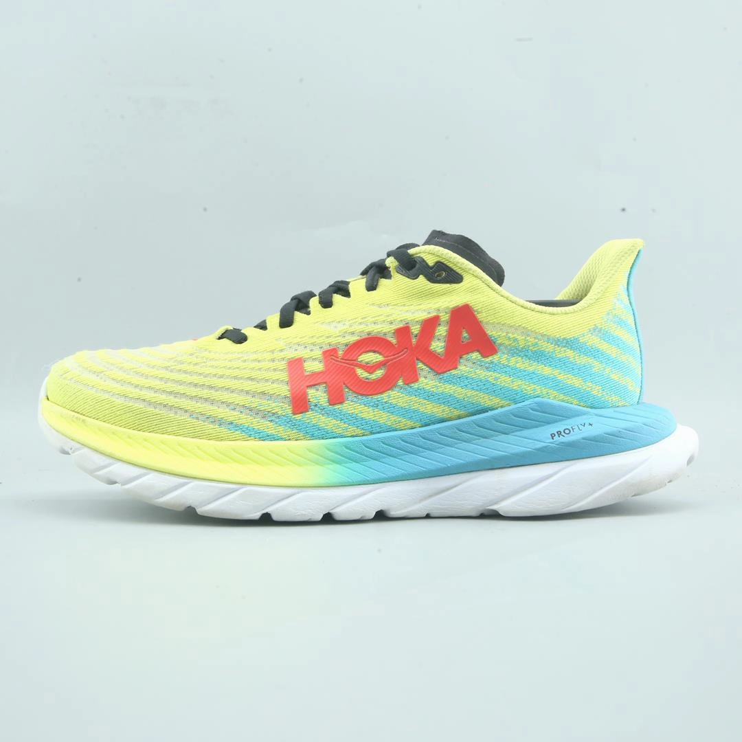 HOKA ONE ONE MACH 5 mesh - upper - material - breathability shoes