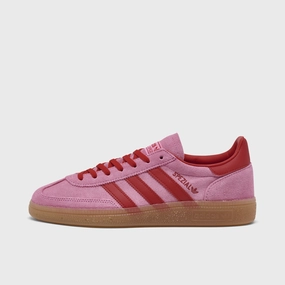 Comfortable Fit Socks Subtle Detail adidas Originals Women's Handball Spezial Semi Pink Glow / Better Scarlet - Gum