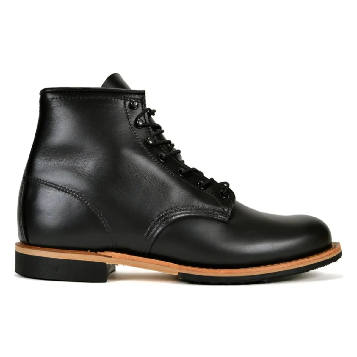 Red Wing Men's Beckman 9423 Black Leather hiking adventure Clean Finish
