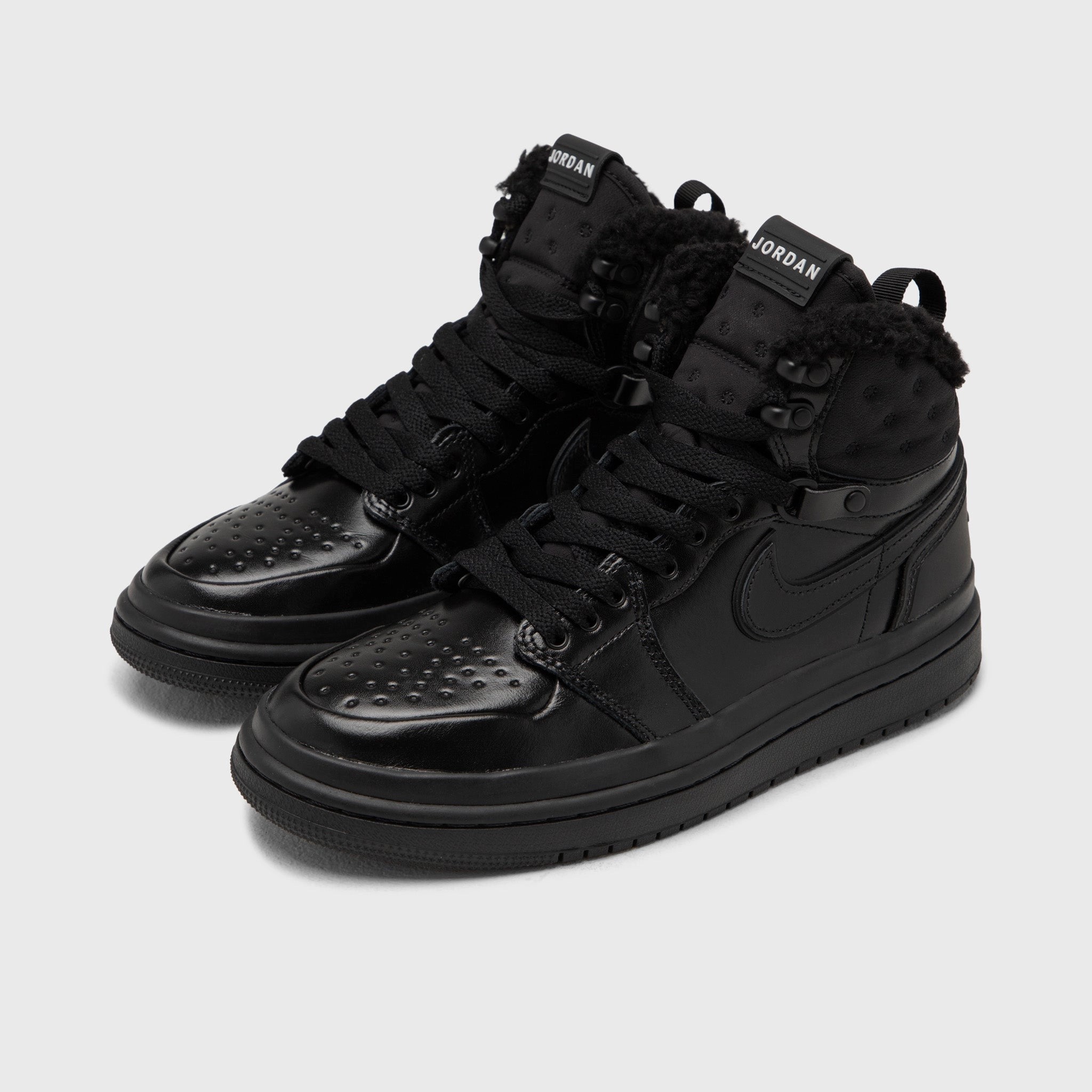 Agility Performance Fit Jordan Women's 1 Acclimate Black / Black - White