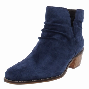 Dance Floor Shock Absorbing Daily Walks Alayna Womens Suede Block Heel Booties