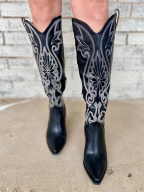 Zip Closure Women's Dance The Night Away Boots In Black