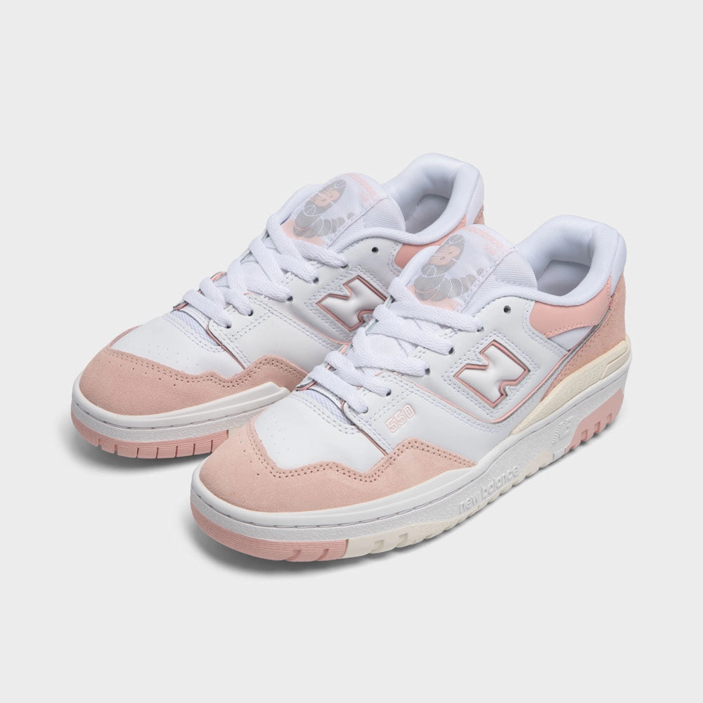 Sturdy Laces New Balance Juniors' GSB550CD White / Pink Haze