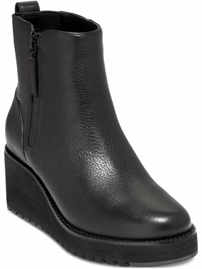 well-made Womens Leather Ankle Booties