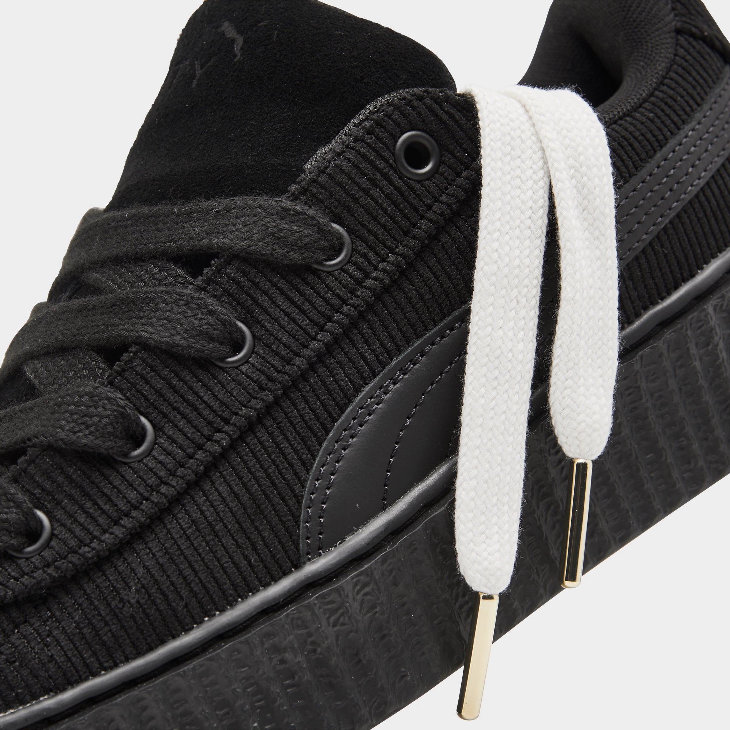 Active Fit Elastic Fit PUMA x FENTY Juniors' Creeper Phatty Corduroy Black / Gold
